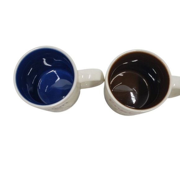 Starbucks London and England Espresso Mug Set of 2 Cream and Brown - Picture 7 of 12